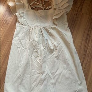 Elegant Cream Kids Dress